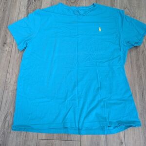 Polo by Ralph Lauren Blue Short Sleeve Tee Sz Large